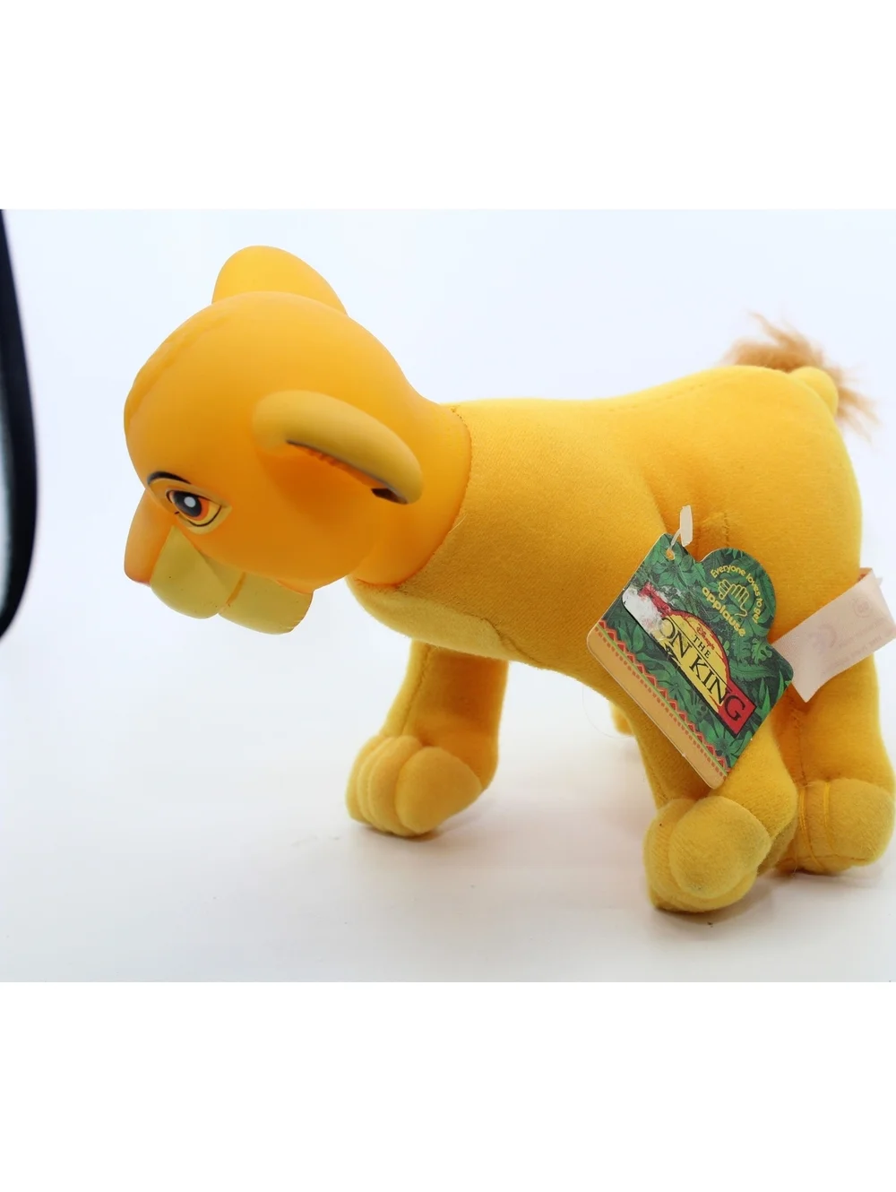 NWT VTG Disney Applause 41699 Lion King Simba Vinyl Mini Plush Doll 5.5